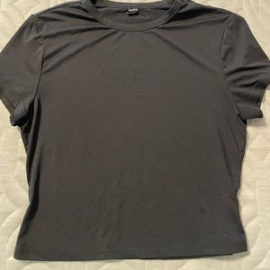 Shein black shirt